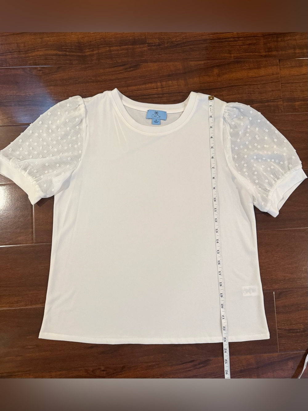 Cece puff sleeve top